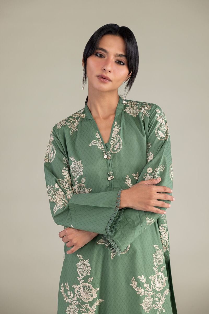 Floral Cotton Kurta