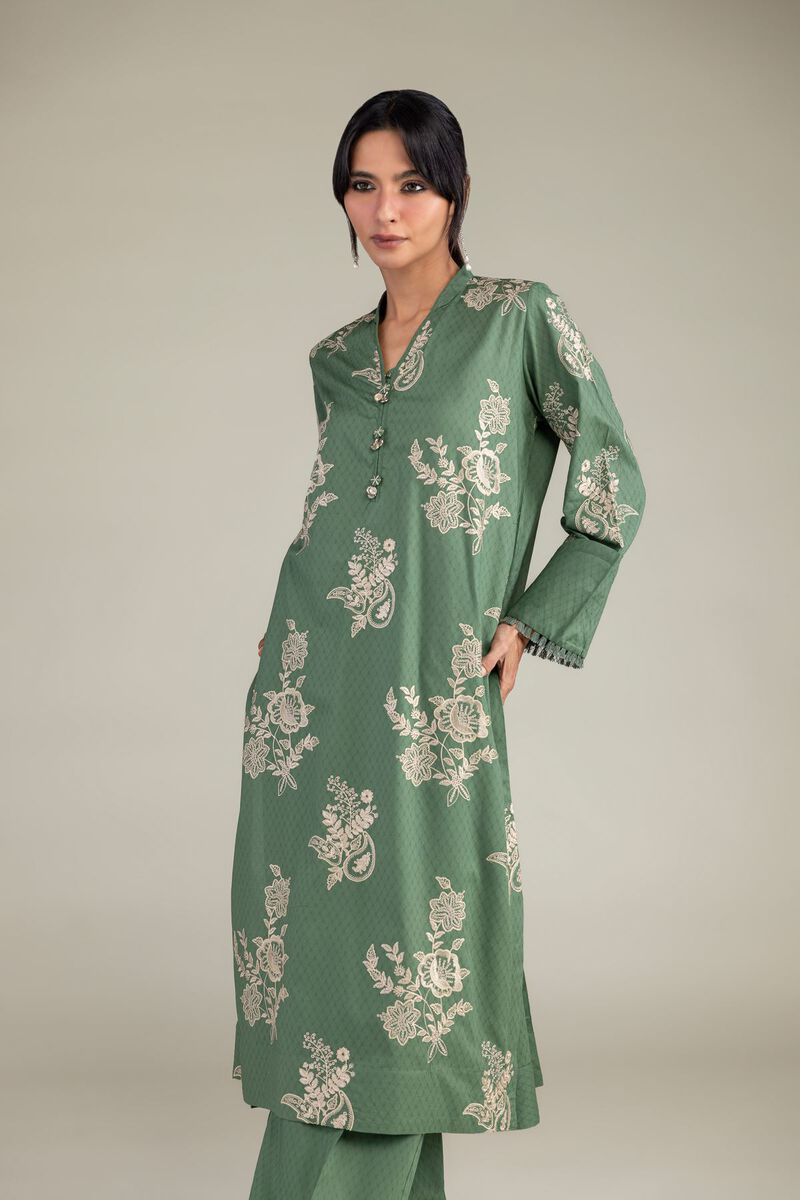 Floral Cotton Kurta