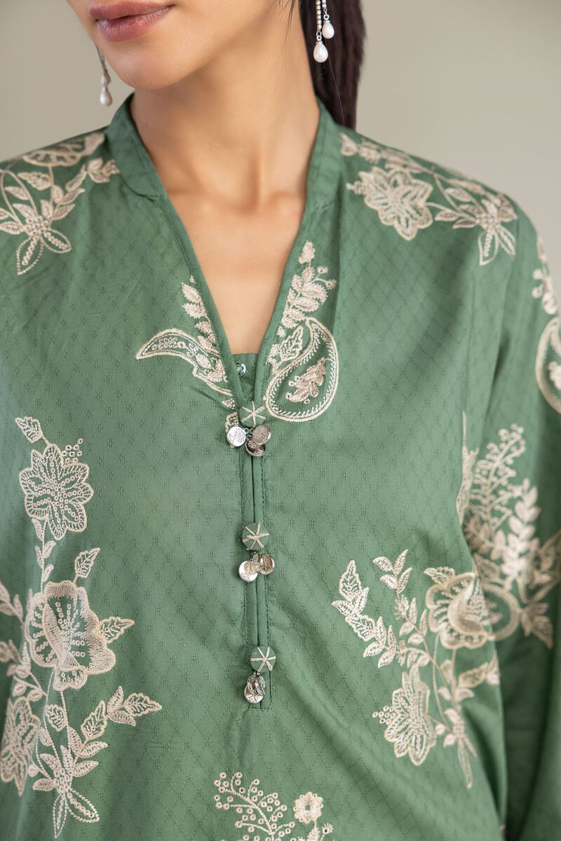 Floral Cotton Kurta