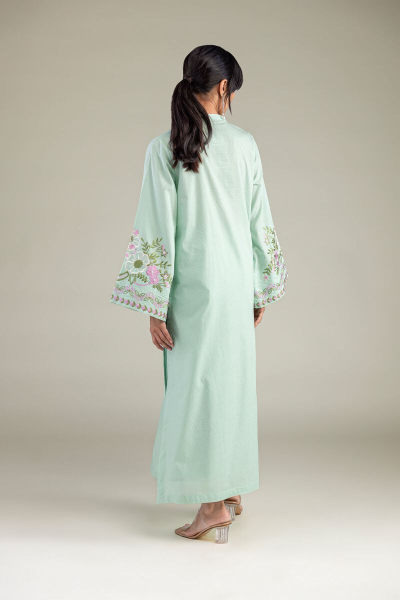 Mint Cotton Kurta