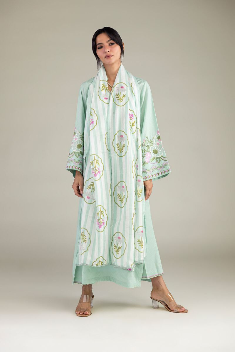 Floral Lawn Dupatta