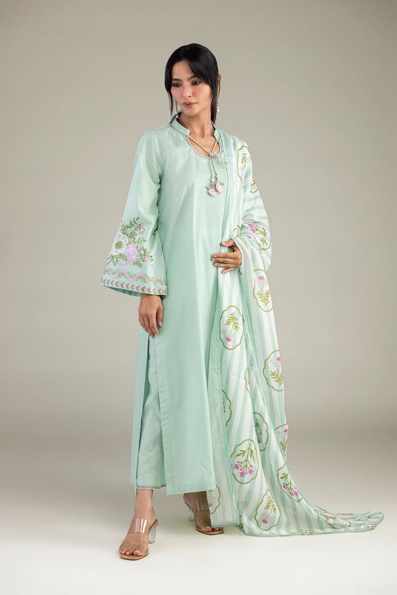 Floral Lawn Dupatta