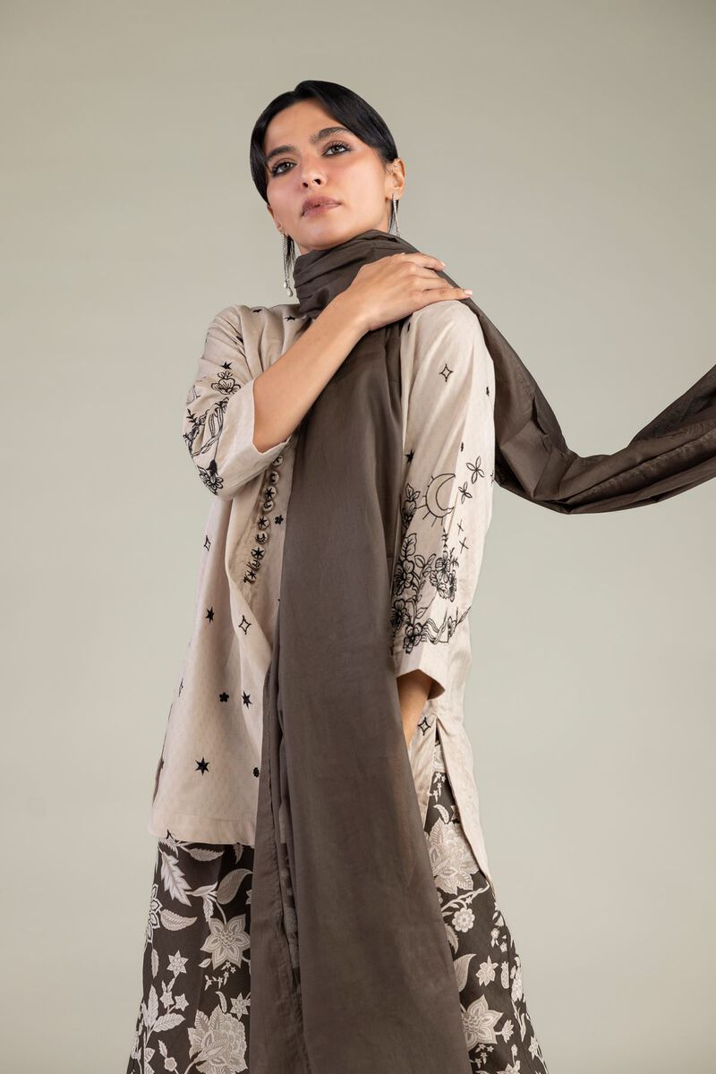 Lawn Solid Dupatta