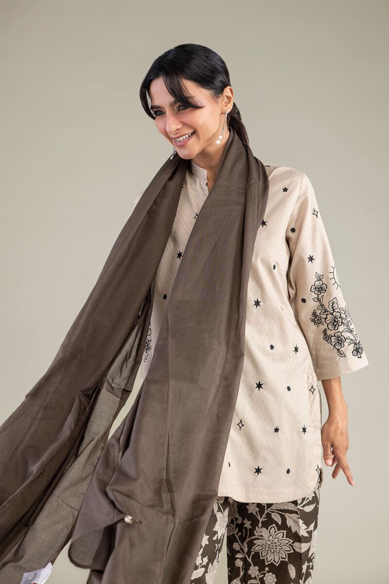 Lawn Solid Dupatta