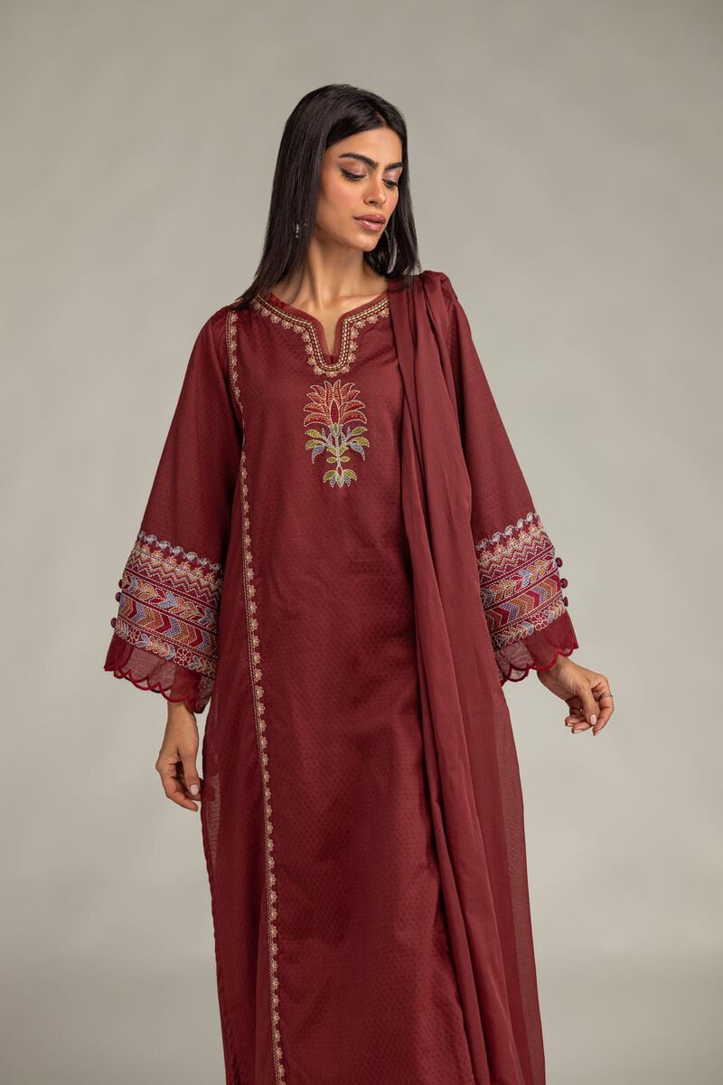 Floral Cotton Kurta