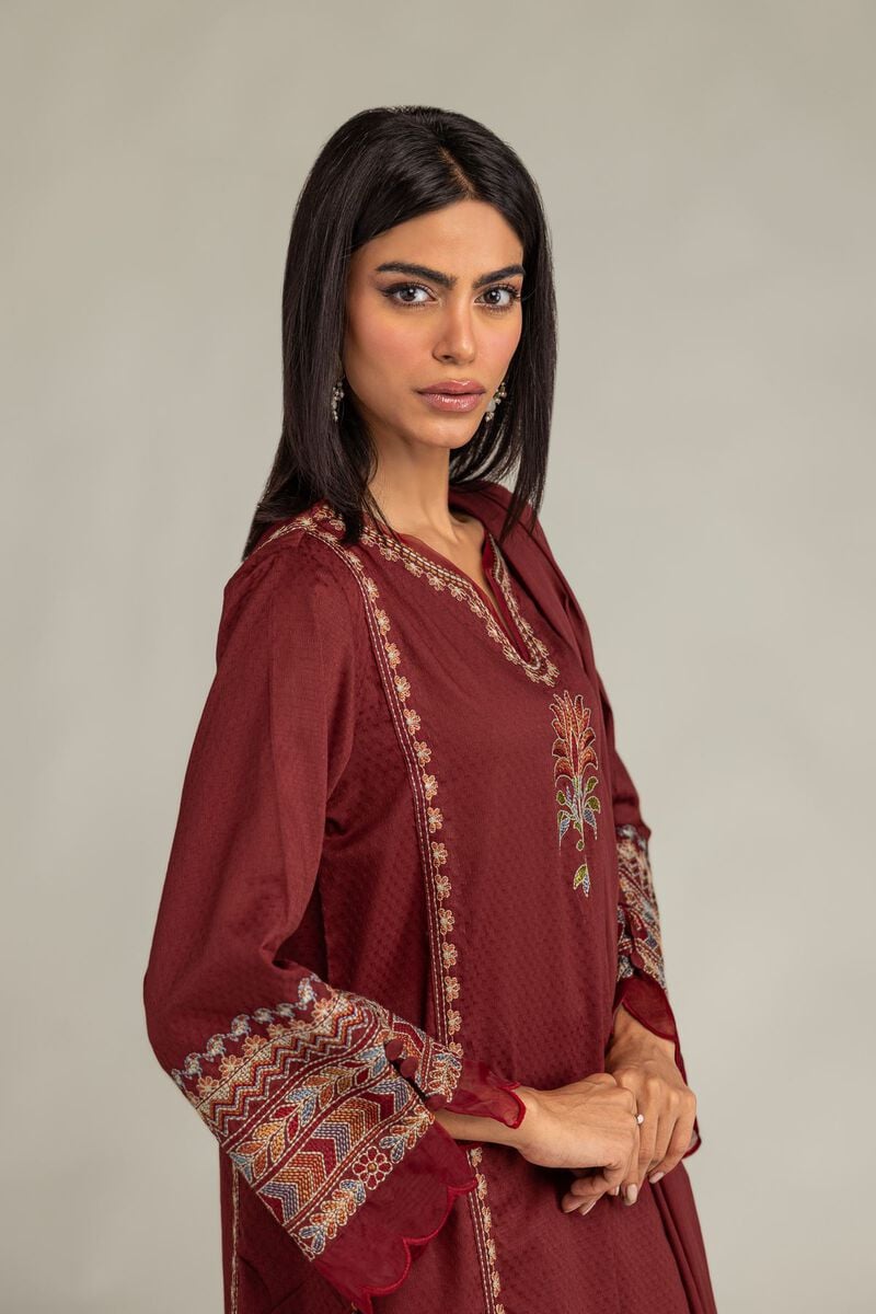 Floral Cotton Kurta
