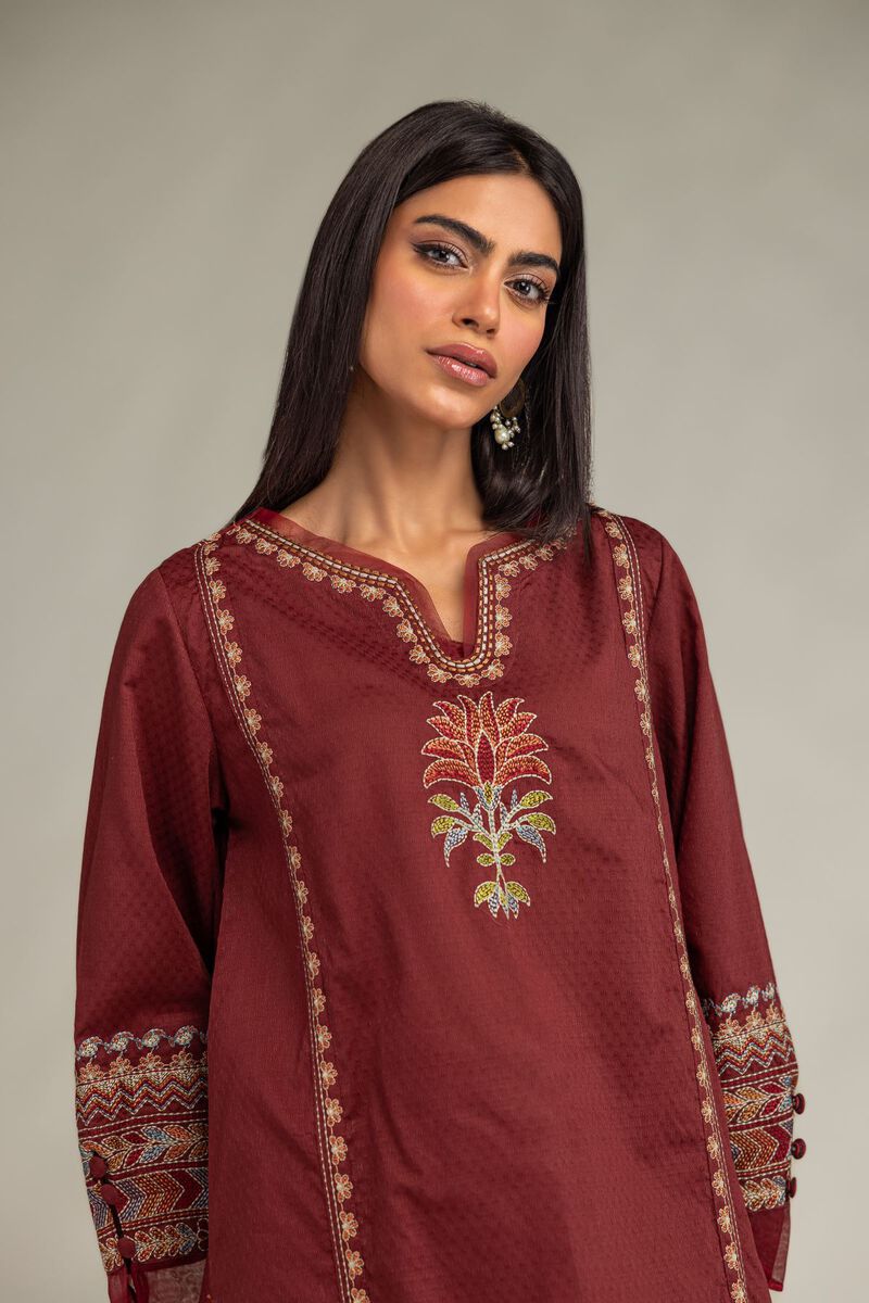 Floral Cotton Kurta