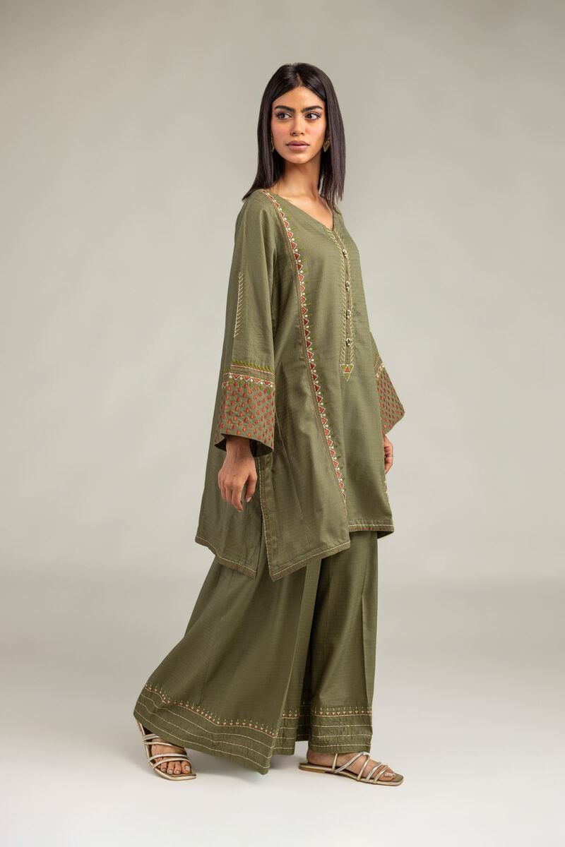Solid Olive Pants