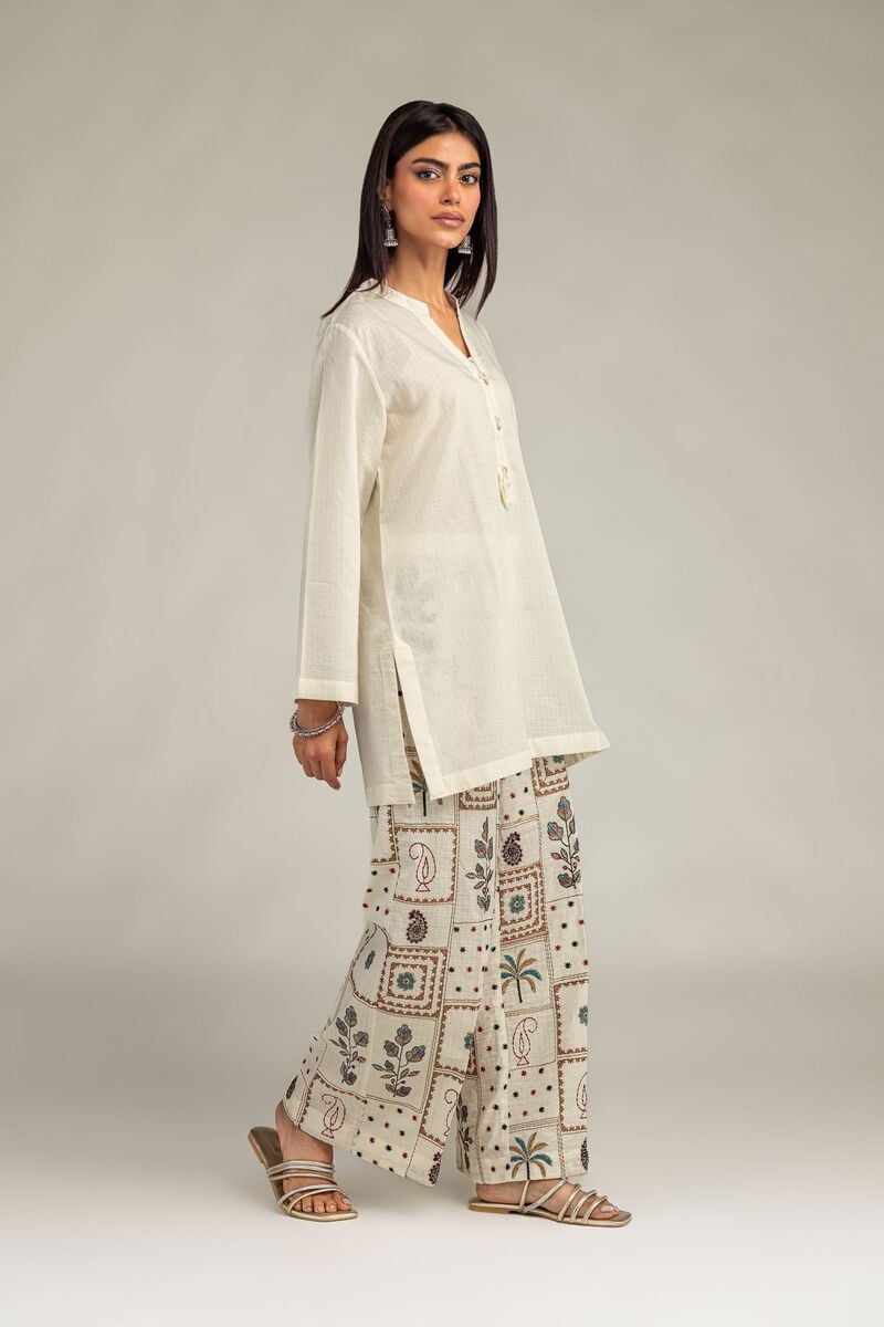 Cotton Floral Pants