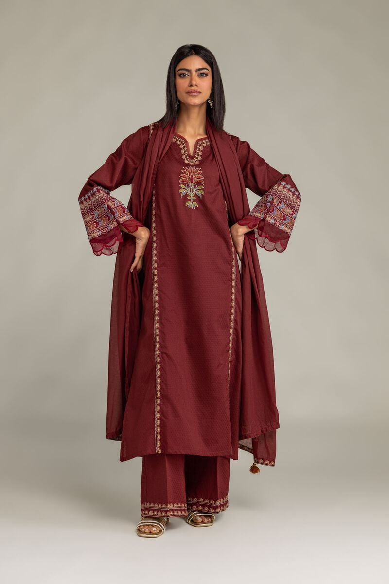 Solid Lawn Dupatta