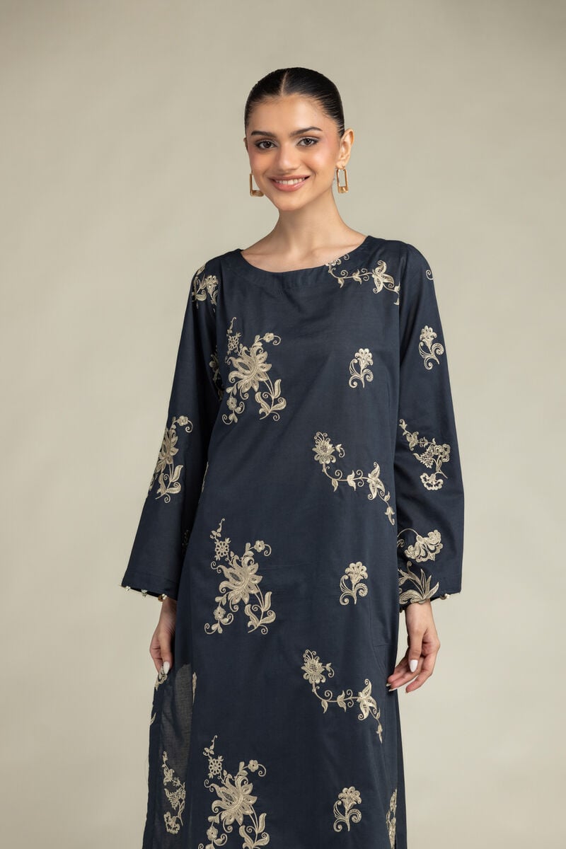 Cambric Longline Kurta