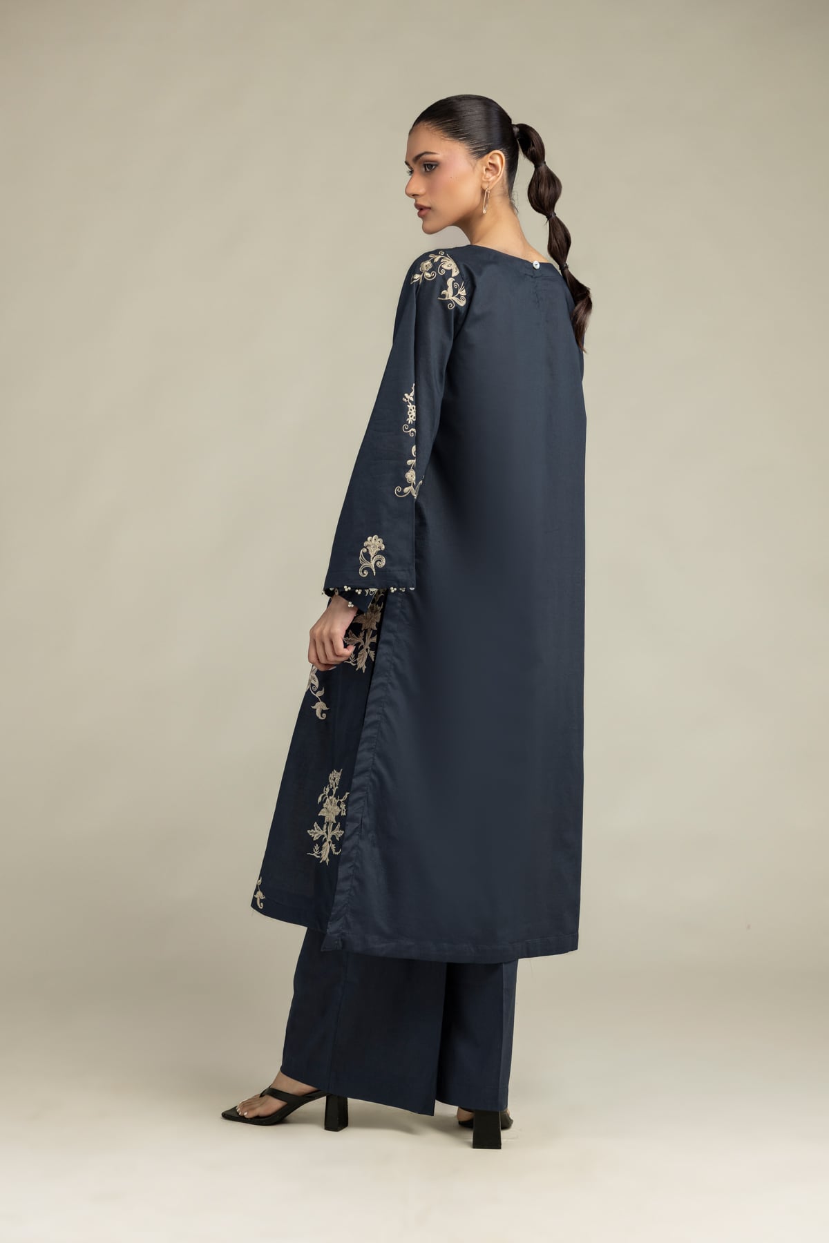 Cambric Longline Kurta