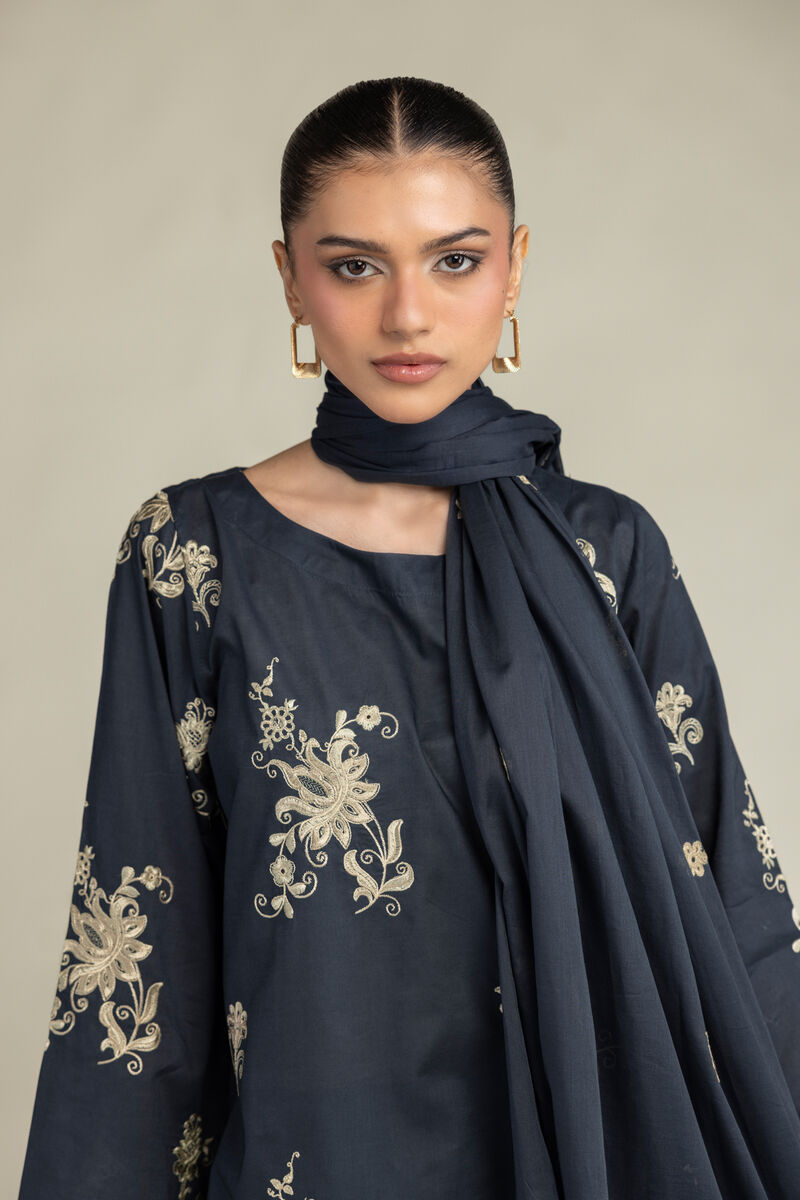 Floral Lawn Dupatta
