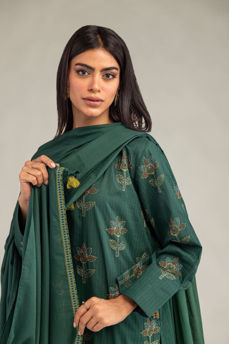 Floral Lawn Dupatta