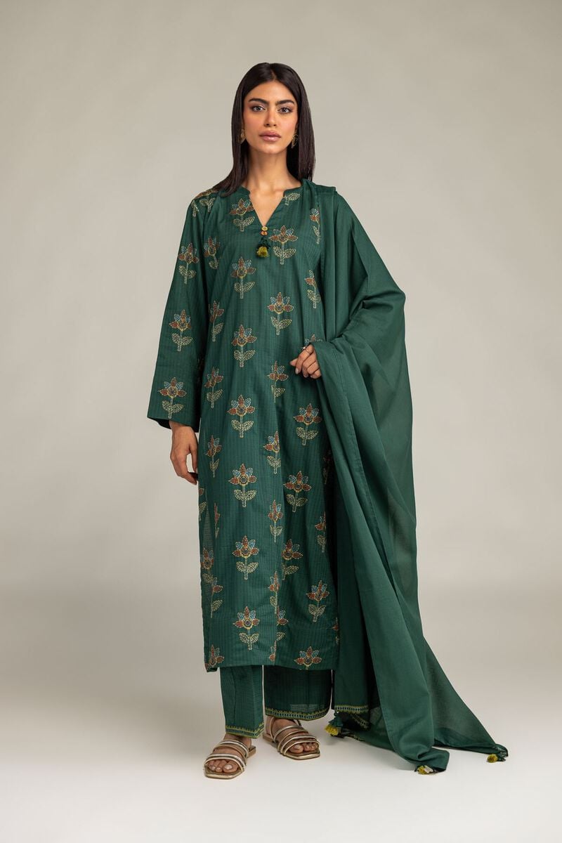 Floral Lawn Dupatta