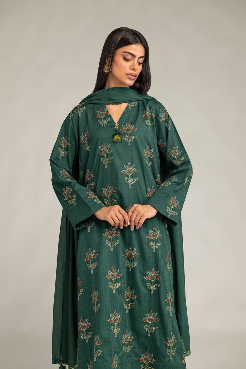 Floral Longline Kurta