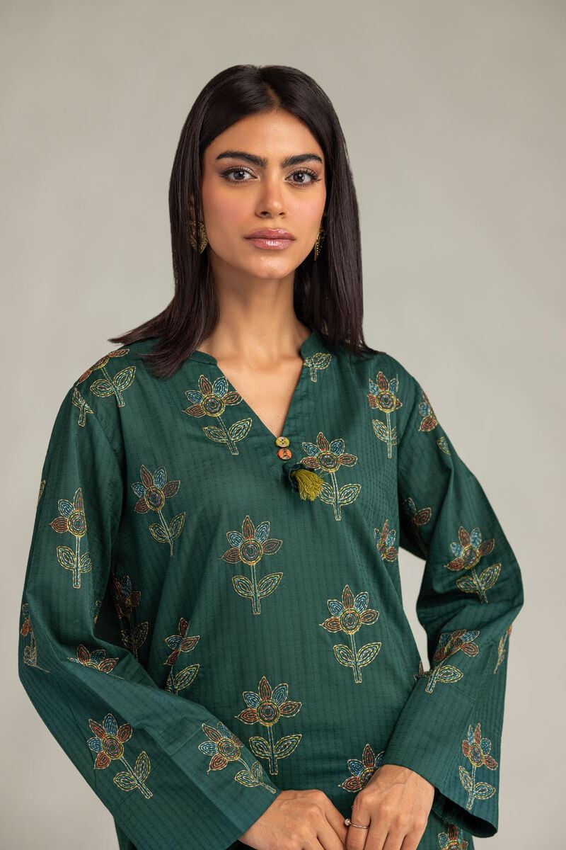 Floral Longline Kurta