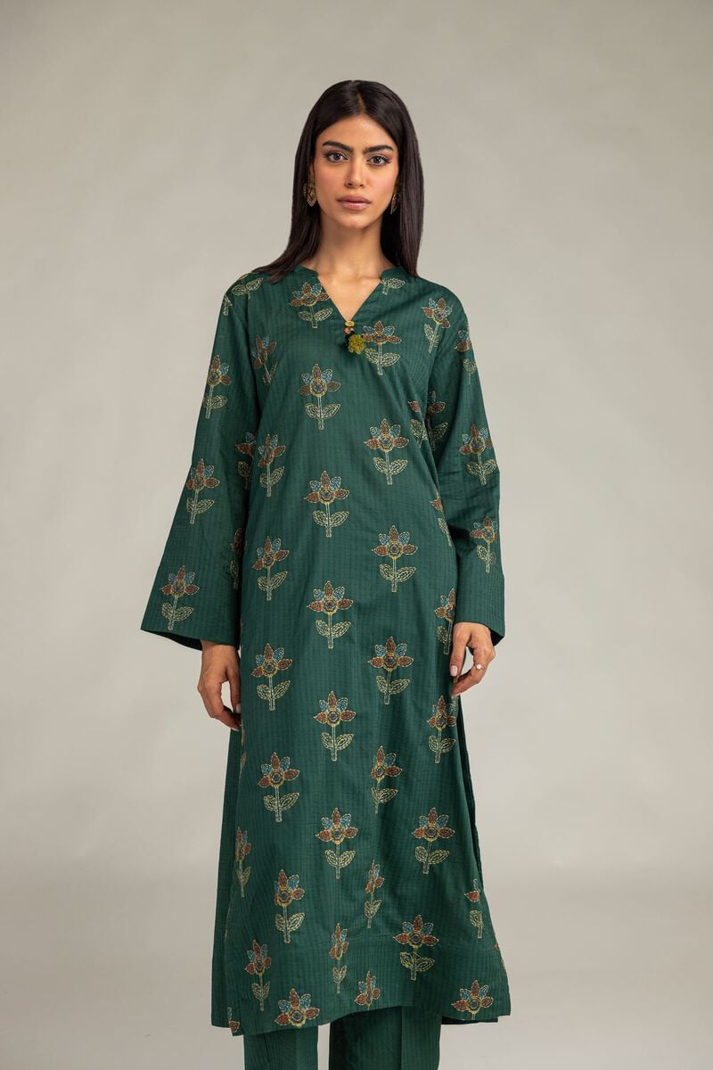 Floral Longline Kurta