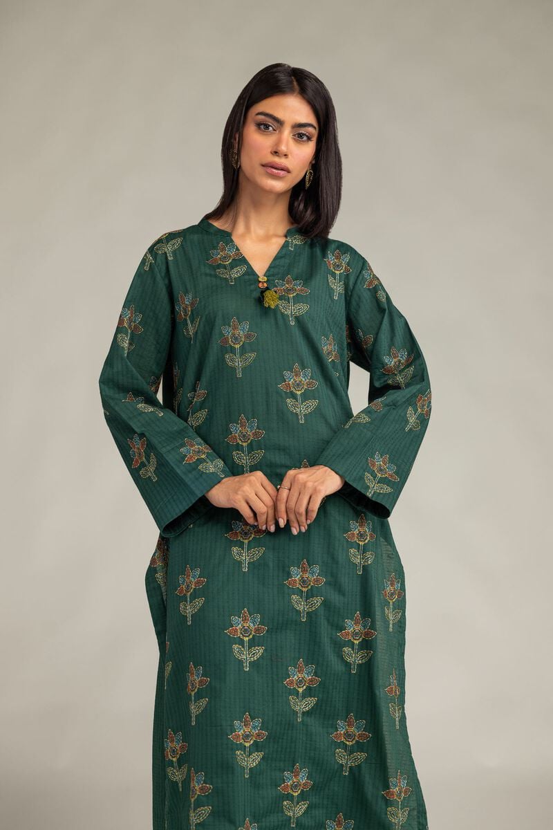 Floral Longline Kurta