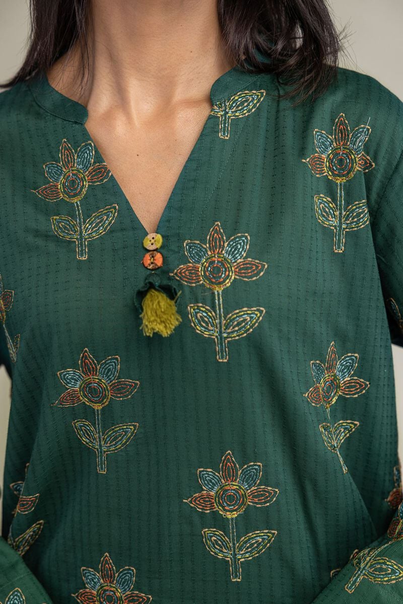 Floral Longline Kurta