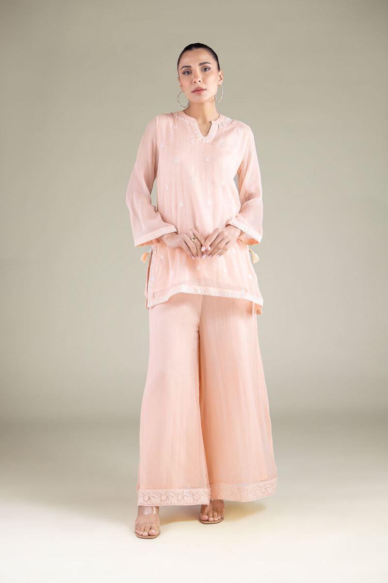 Floral Threadwork Kurta