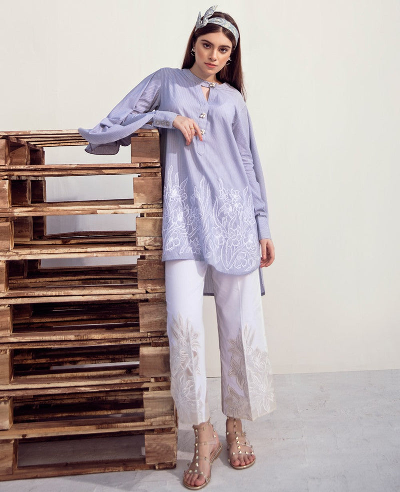 Plain chiffon dupatta