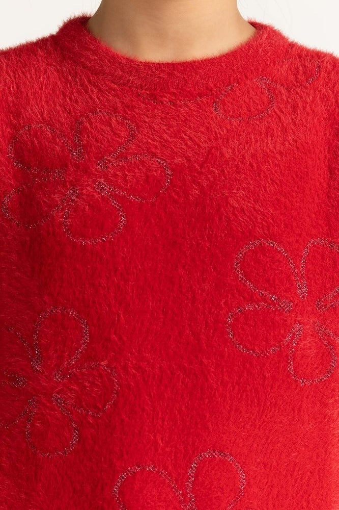 Red Basic Sweater