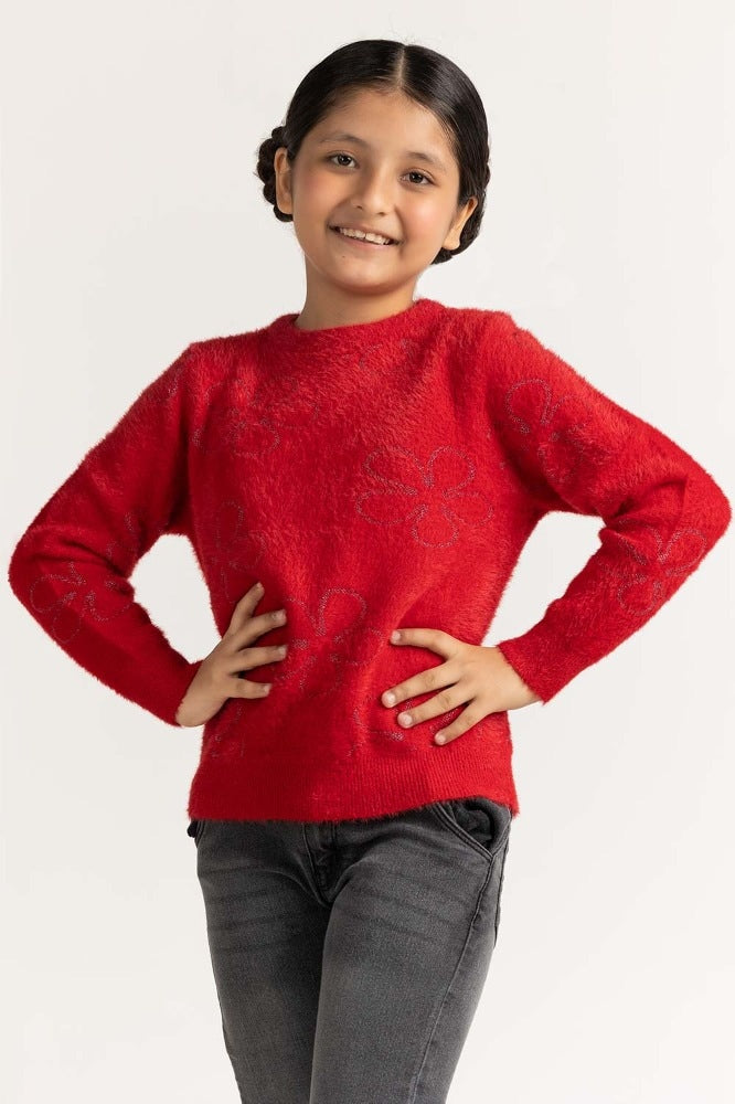 Red Basic Sweater