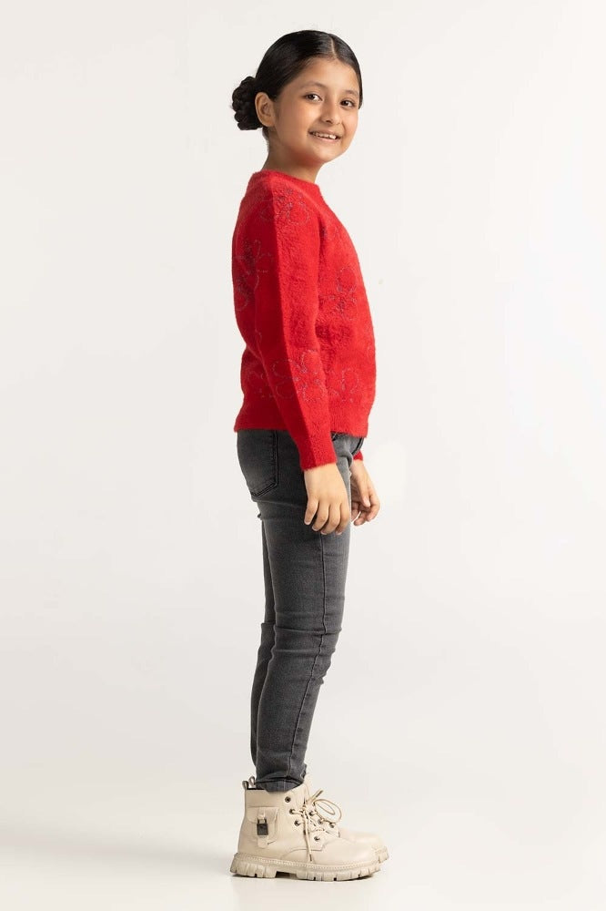 Red Basic Sweater