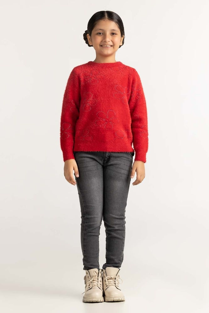 Red Basic Sweater