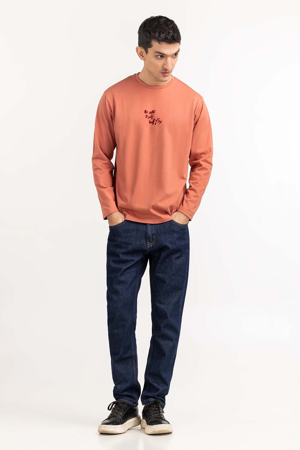 Red Wood Knit Regular