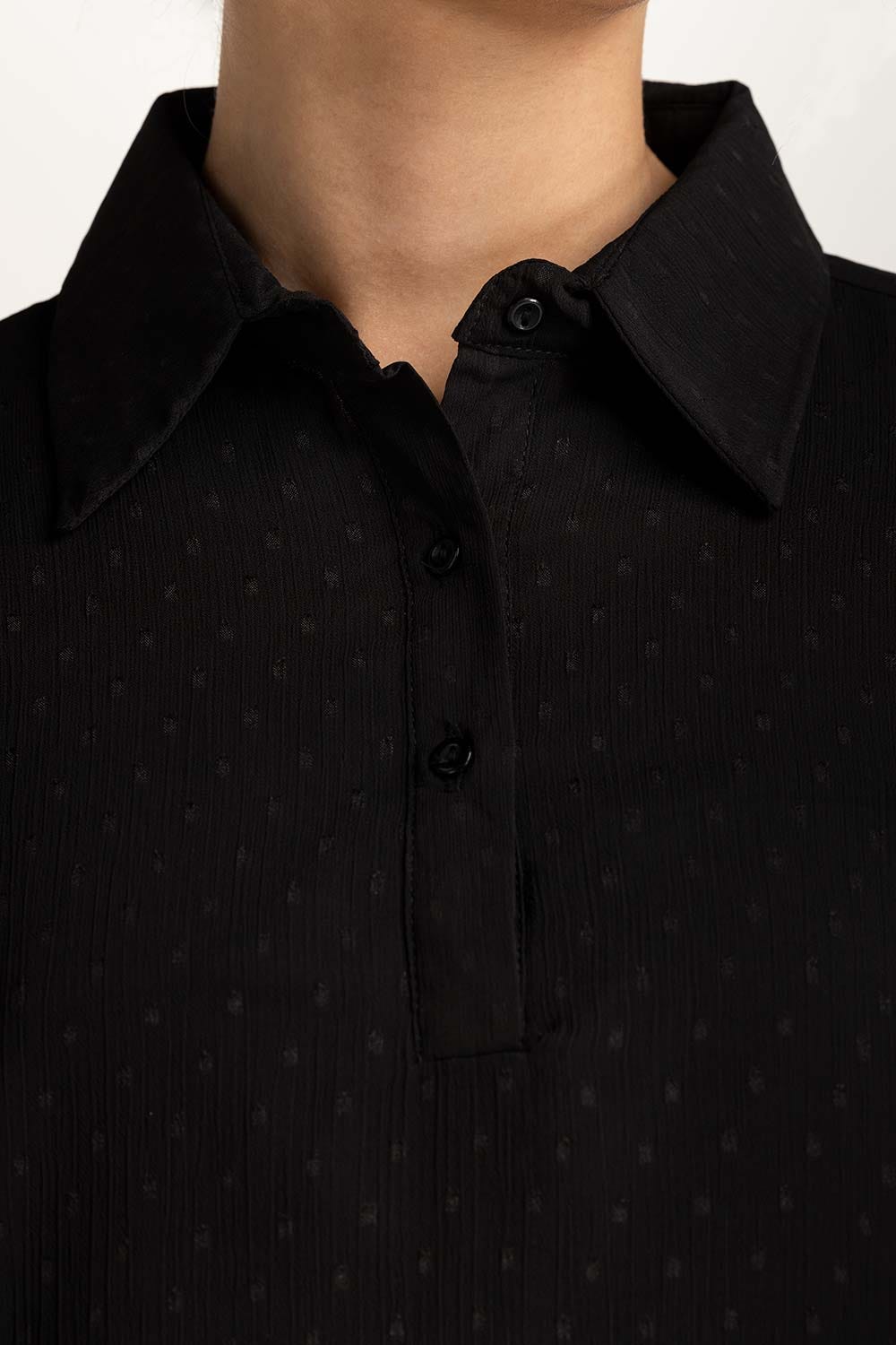 Relaxed sheer shirt