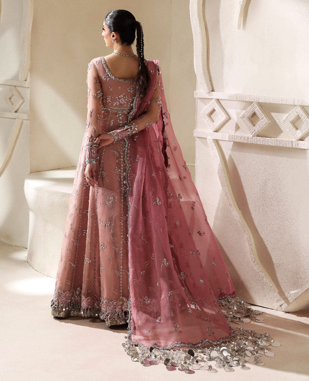 Republic Womenswear Juliane Style – Dusty Peach Pishwas