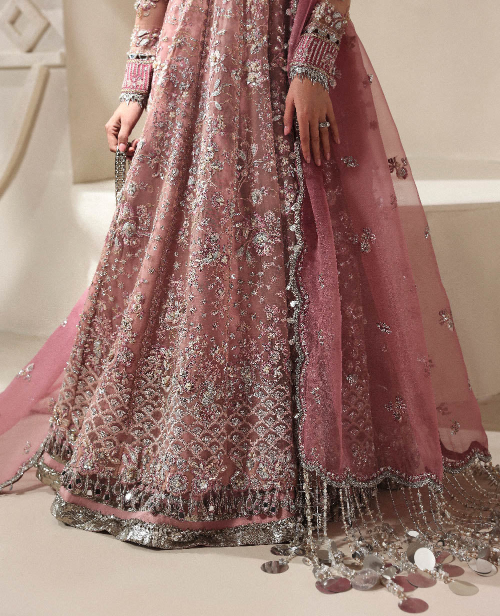 Republic Womenswear Juliane Style – Dusty Peach Pishwas