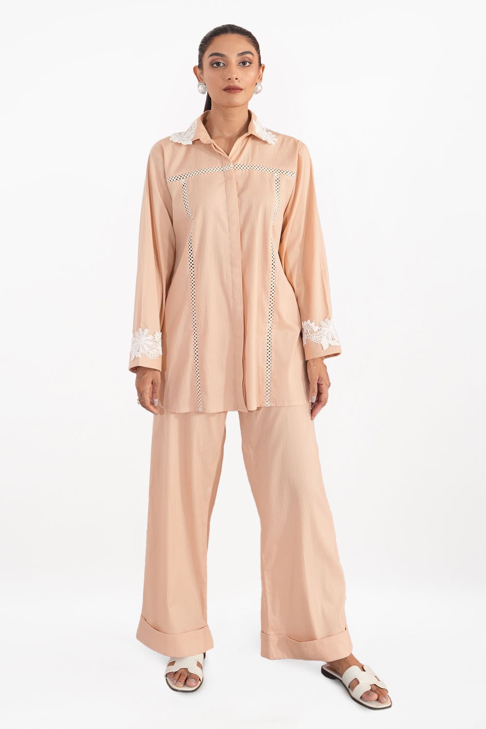 Ripple Crinkle Dyed Co-Ord Set