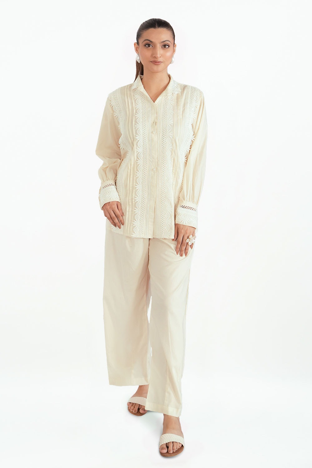Ripple Crinkle Dyed Co-Ord Set