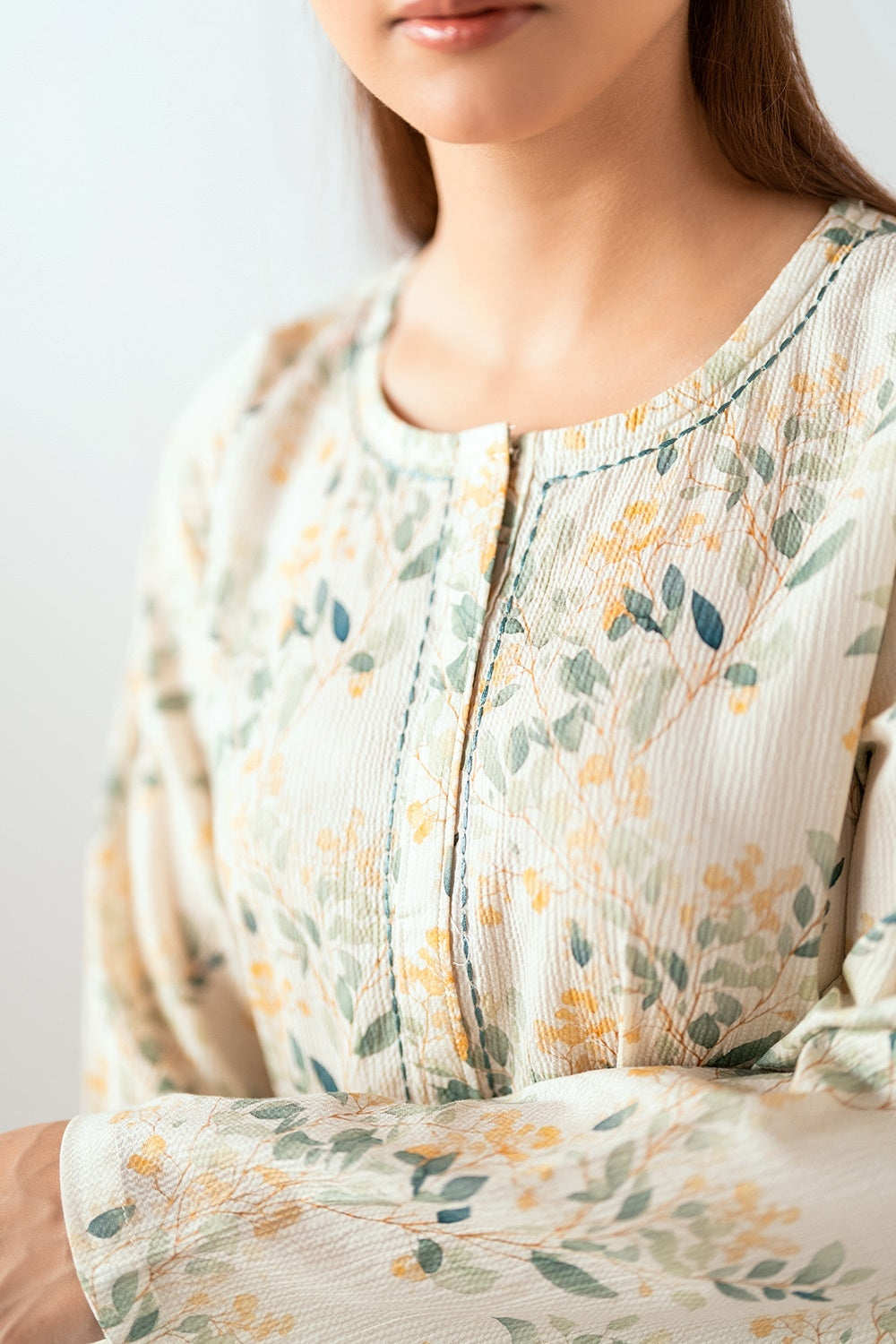 Ripple Crinkle Printed Co-Ord Set