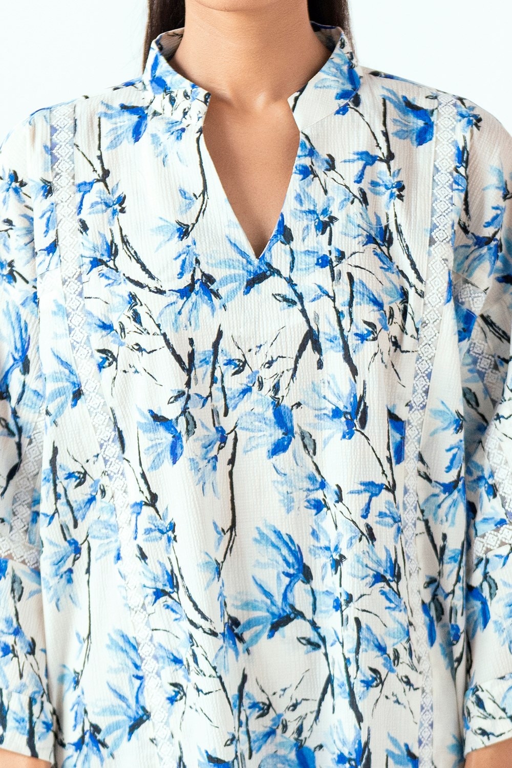Ripple Crinkle Printed Co-Ord Set