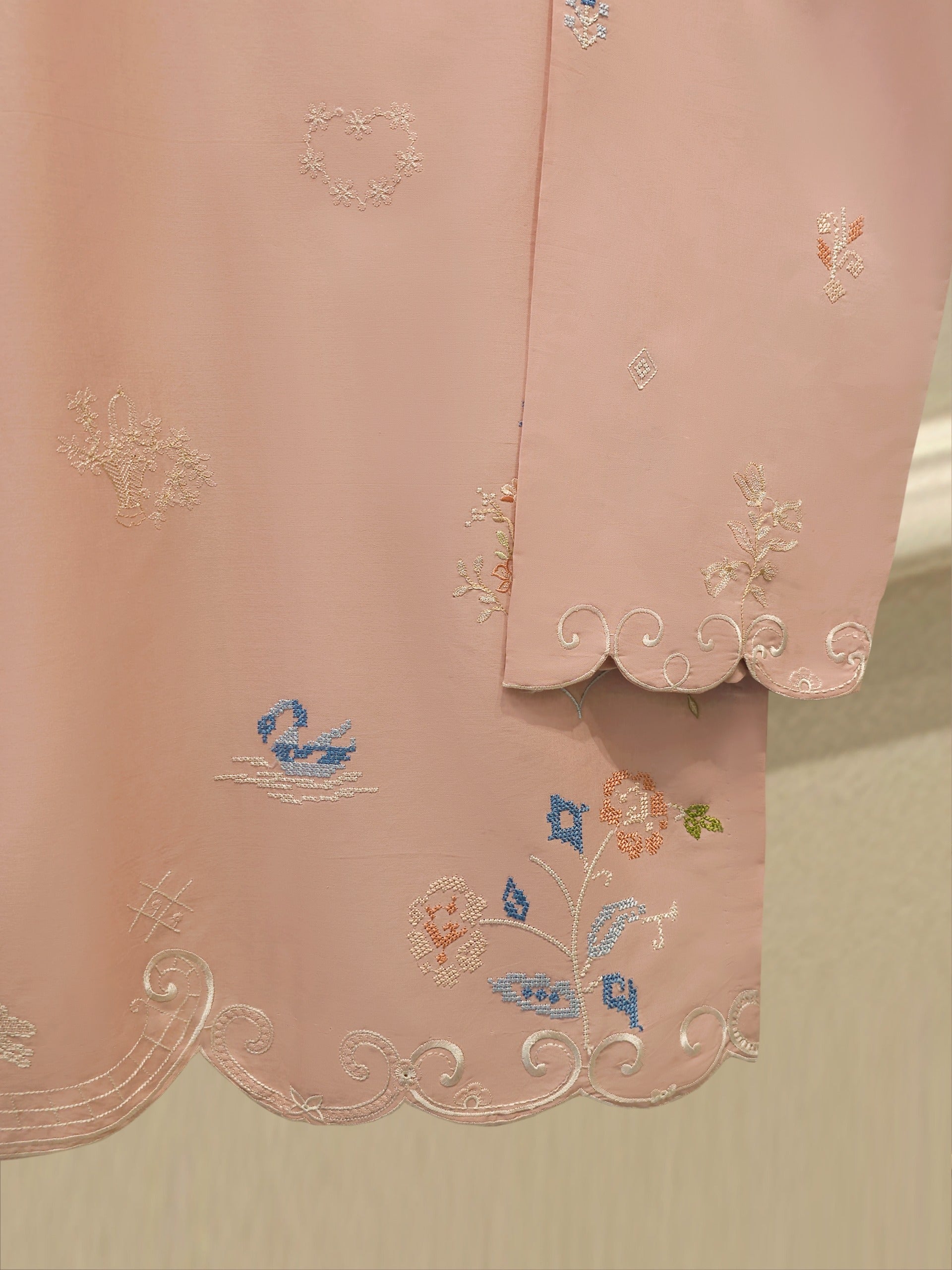 3 Piece Embellished Organza Suit
