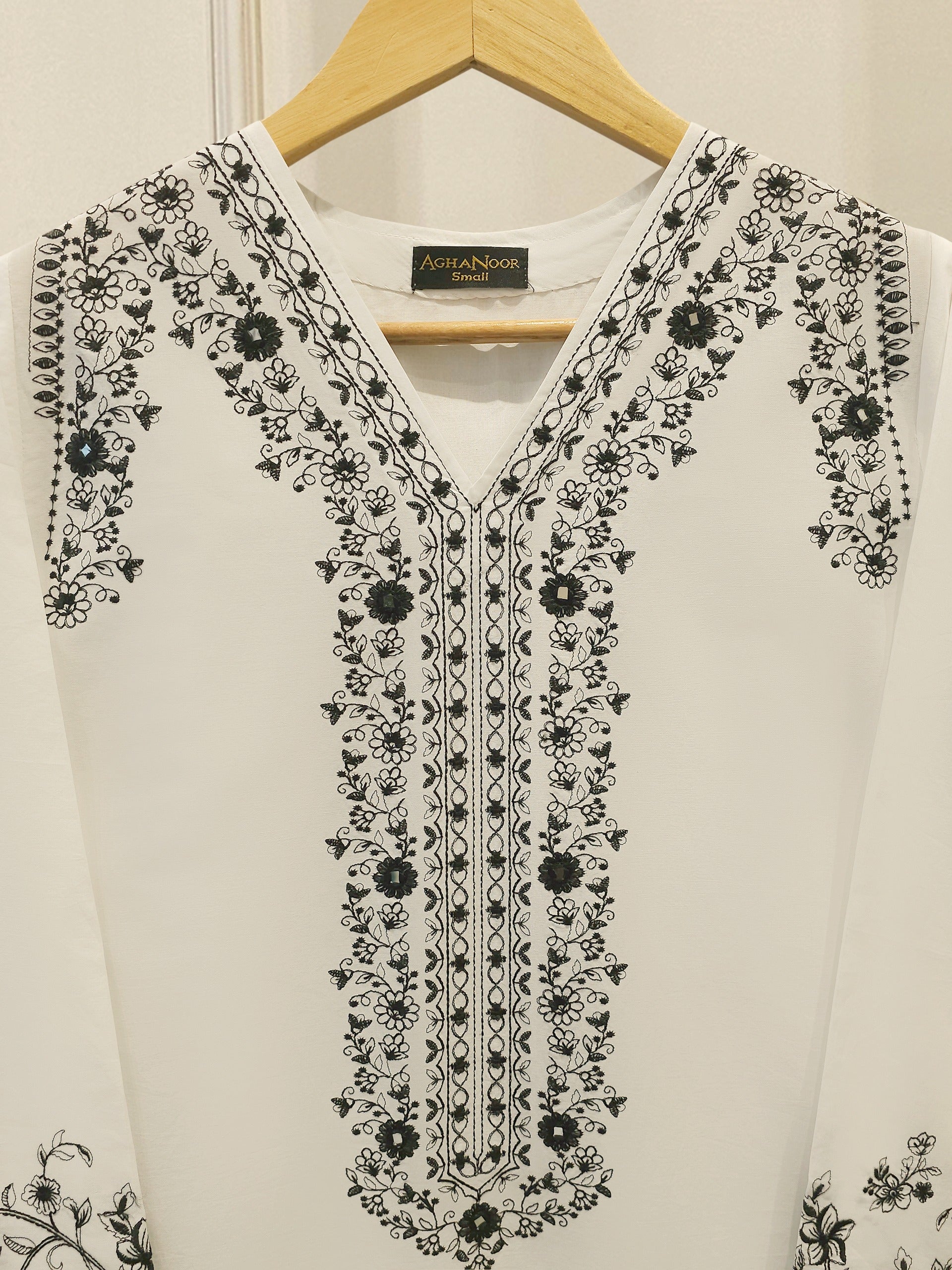 2 Piece - Embroidered Cambric Suit S114753