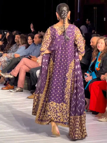 Haris Shakeel Brides – Purple Style