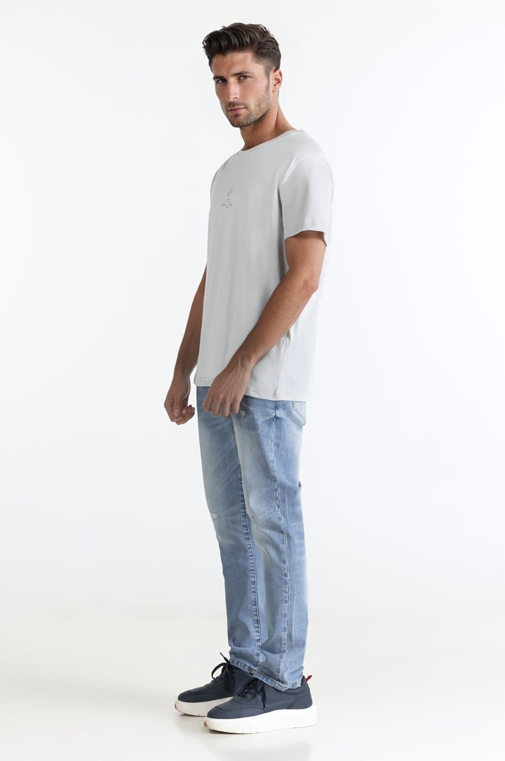 Roll-Edge Tee