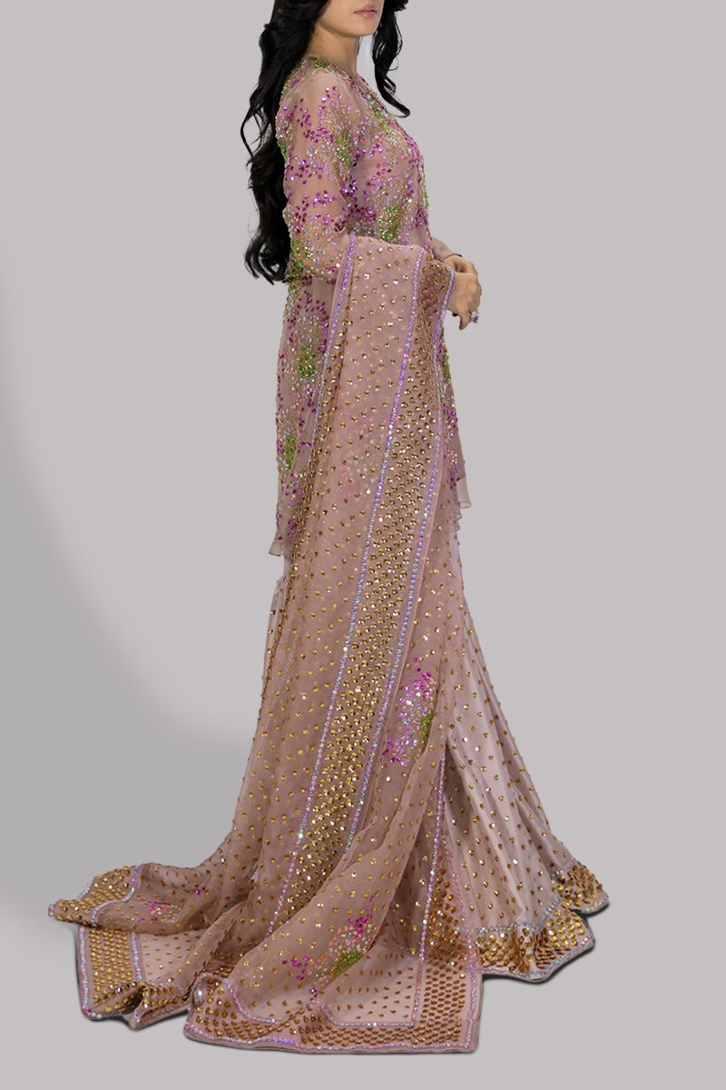Rose Dust Organza Set