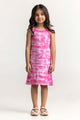 Round Neck Tie-Dye Dress