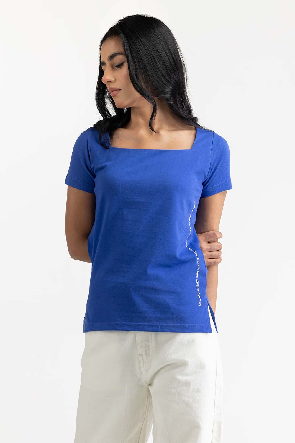 Royal Blue Knit