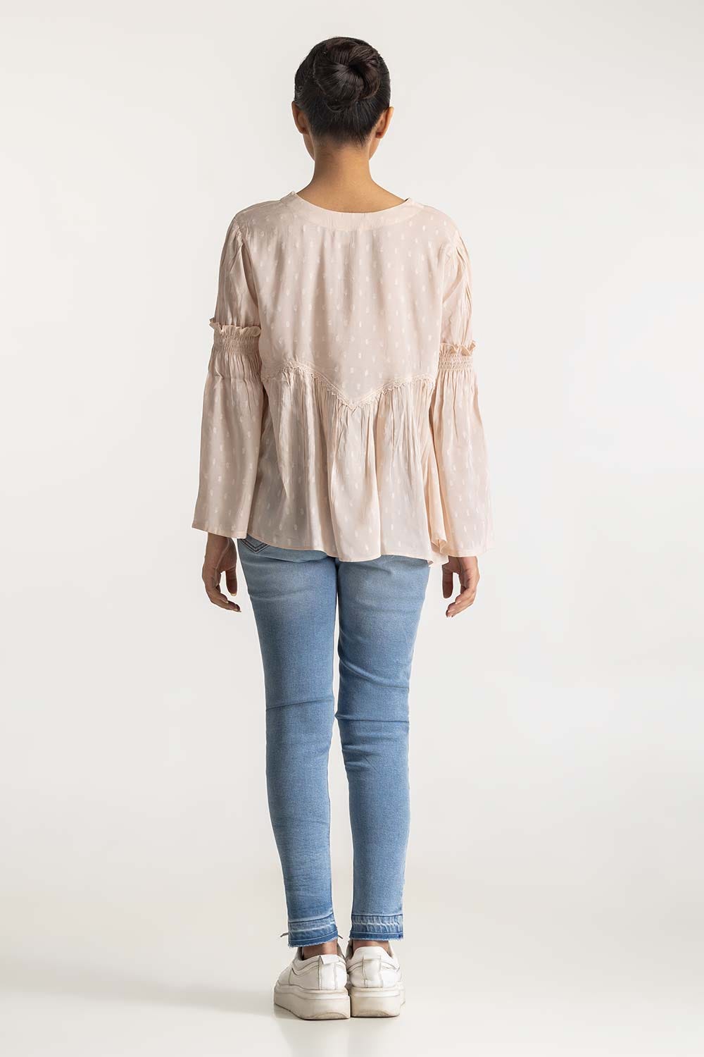 Ruffled Layered Blouse