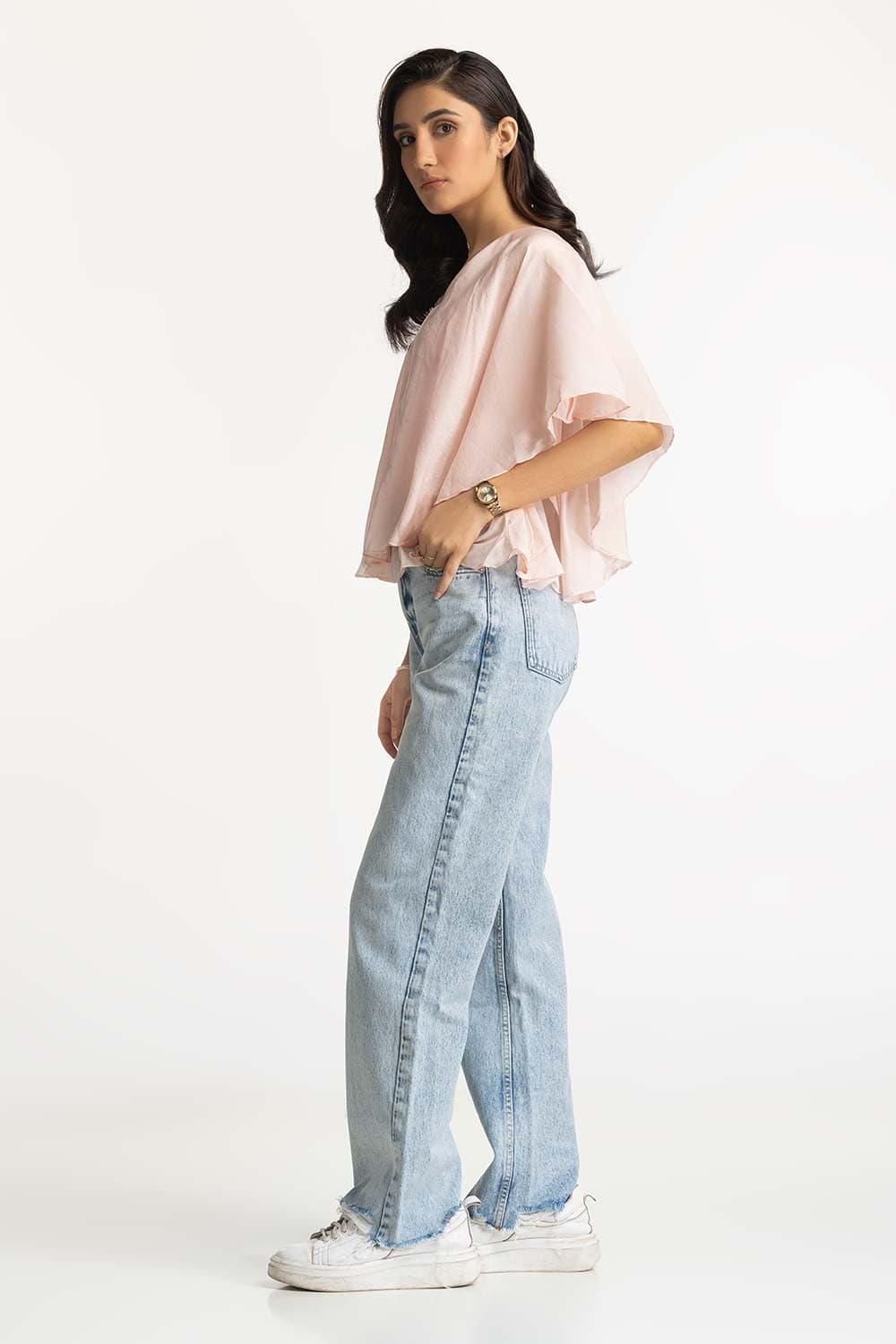 Ruffled Layered Blouse