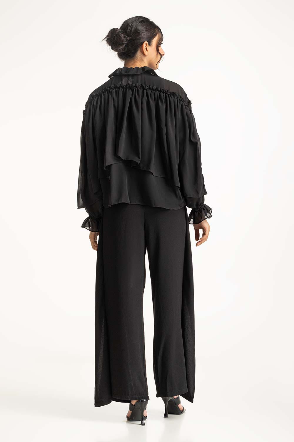 Ruffled top