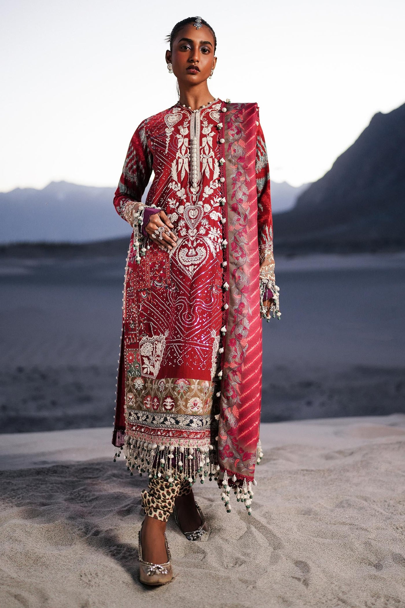 Unstitched Slub 3 Piece Suit