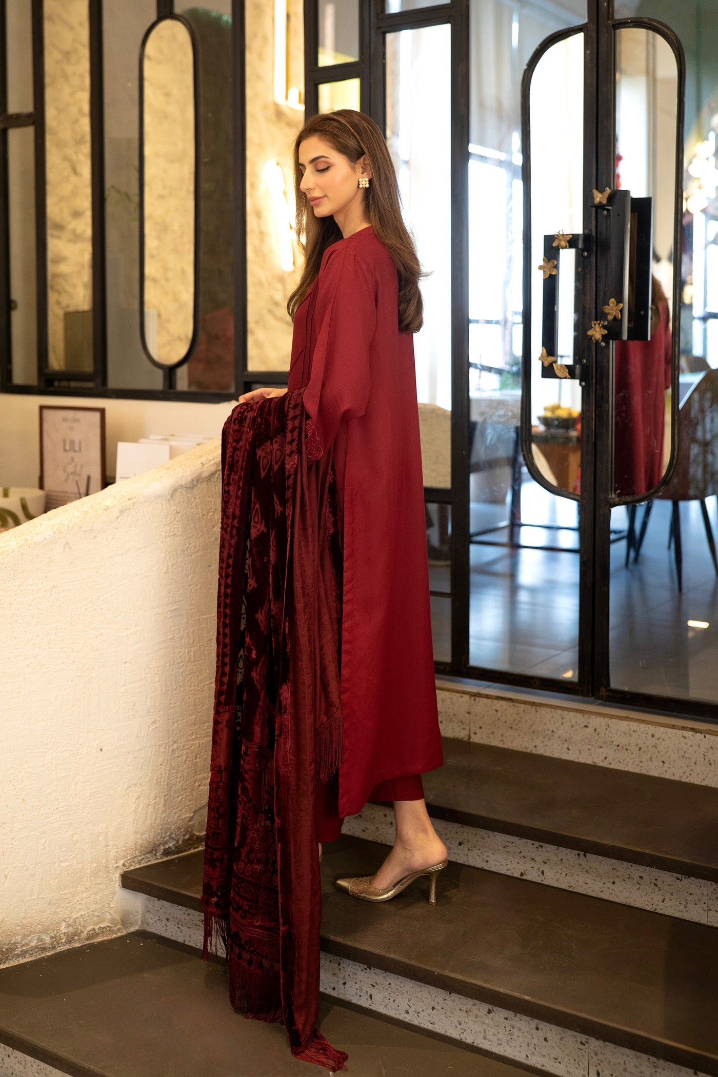 Crimson Drape